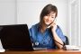 Nurse talking on the phone
